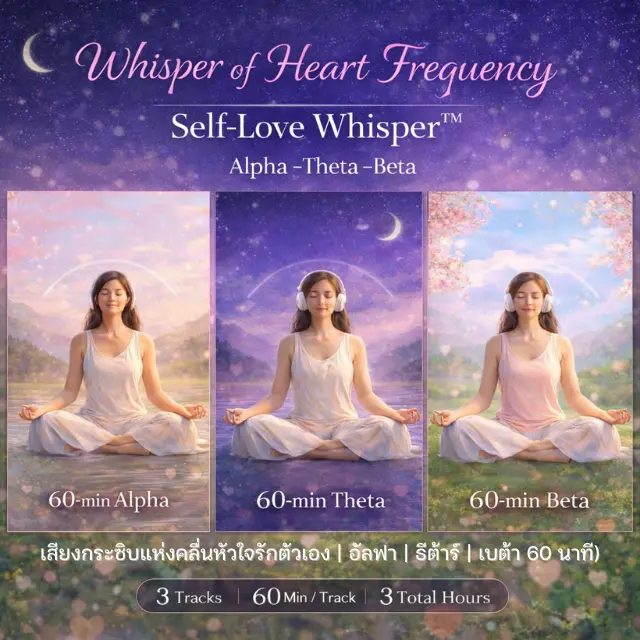 Self-Love Whisper Series — Alpha Theta Beta
